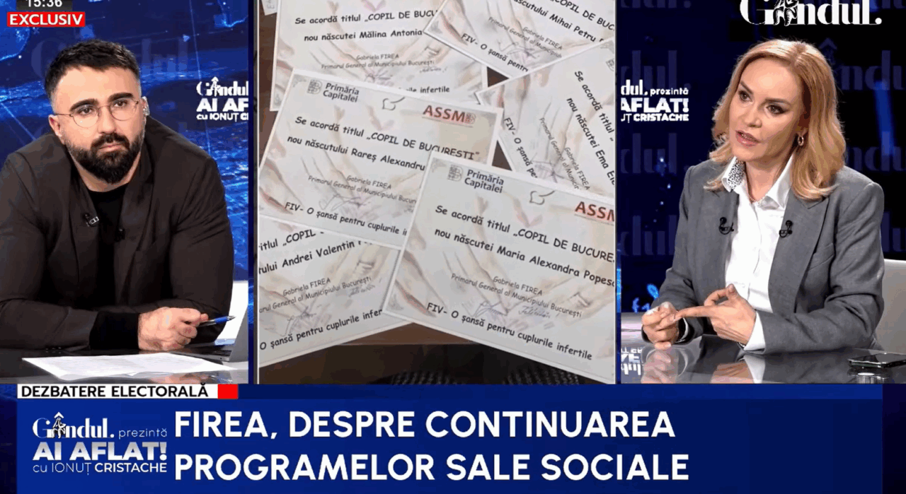 Gabriela Firea face topul proiectelor sale sociale: „Daniel Băluță mi-a promis că le va continua la Primăria Capitalei”