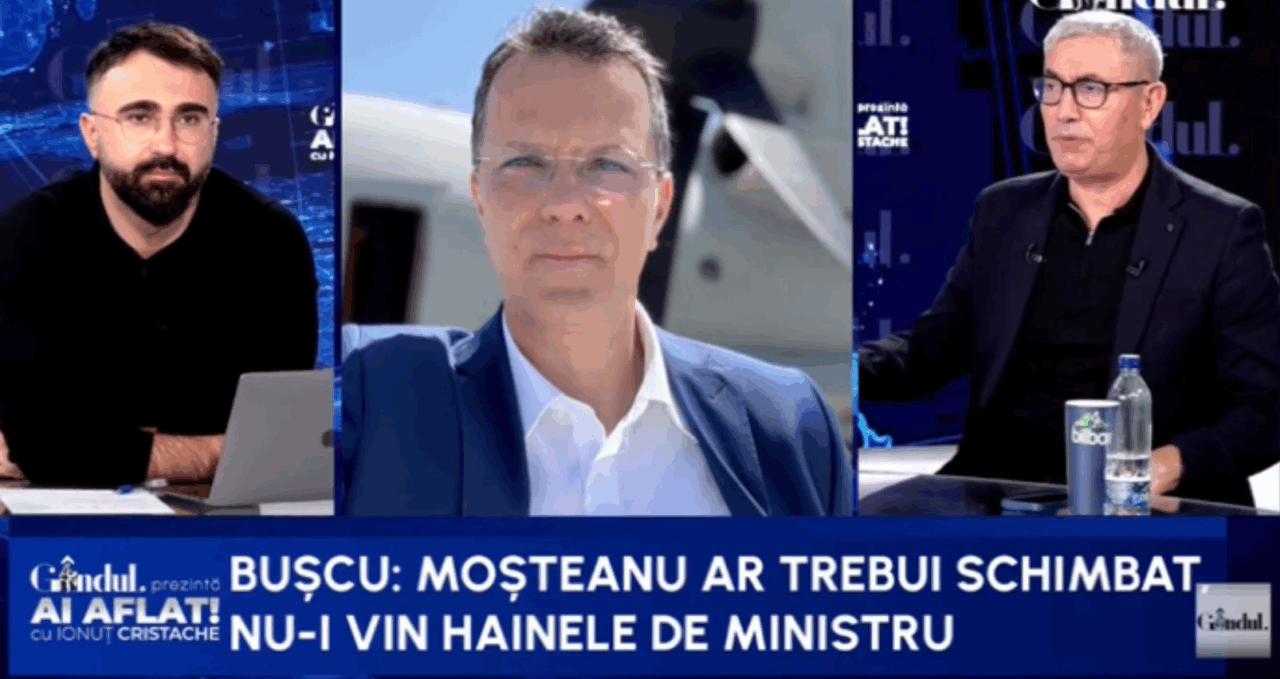 Doru Bușcu îi cere demisia ministrului Apărării după scandalul dronelor: Moșteanu nu știe ce vorbește/Are o prestație jalnică/Nu îi vin hainele de ministru