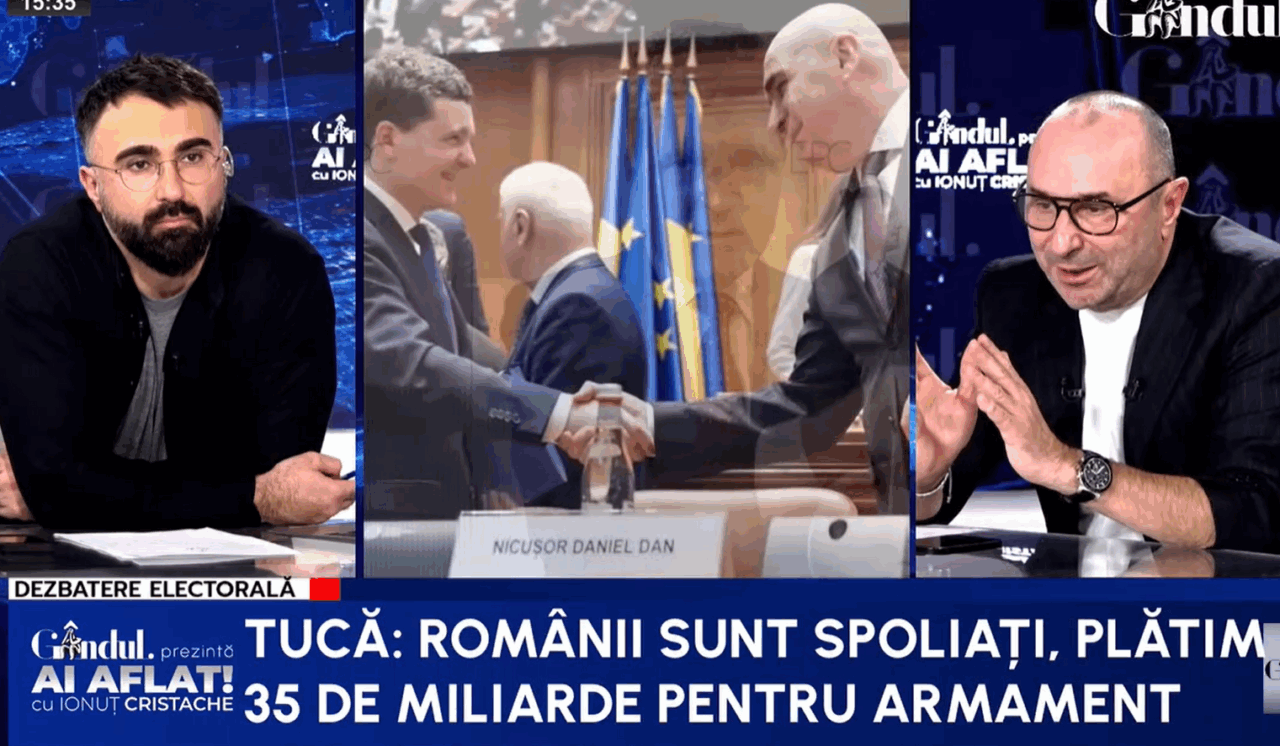 România contra Trump și a partenerului strategic. Marius Tucă: Nicușor și Bolojan merg pe contrasens într-o căruță trasă de doi ponei