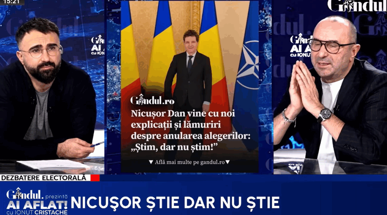 Marius Tucă face portretul lui Nicușor Dan. „Este un personaj ciudat, un fel de stabilopod/Cel mai nepreședinte președinte al românilor”