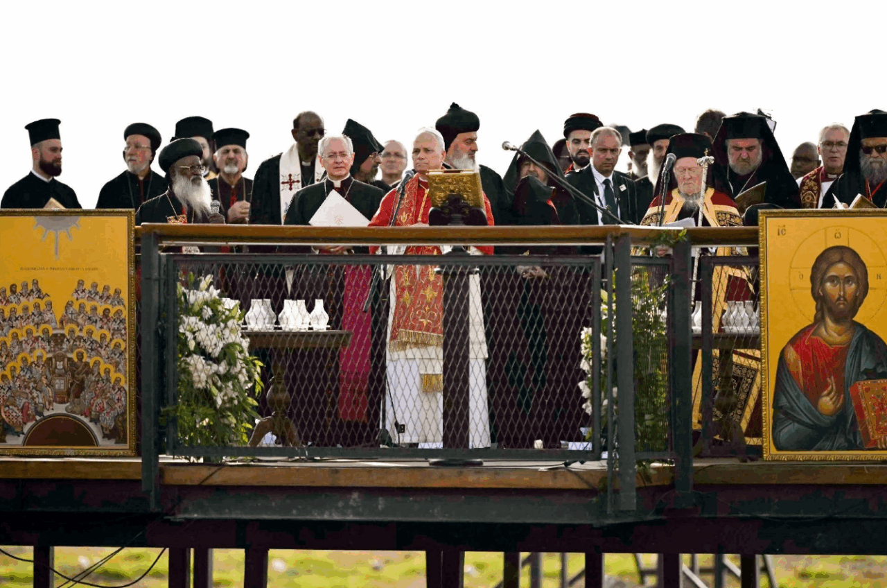 Papa Leon al XIV-lea își continuă vizita în Turcia. Pontiful a ajuns la Iznik pentru a comemora cea de-a 1700-a aniversare a Conciliului de la Niceea