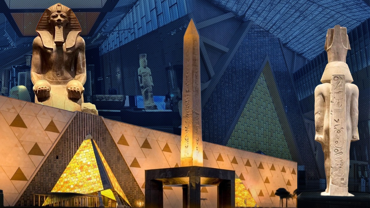 Spectacolul Istoriei, în Egipt. Gândul transmite live ceremonia de deschidere a celui mai mare Muzeu de Arheologie din lume. 20 de ani a durat ridicarea lui și a fost nevoie de peste 1 miliard de dolari. Regi și șefi de stat participă la ceremonie