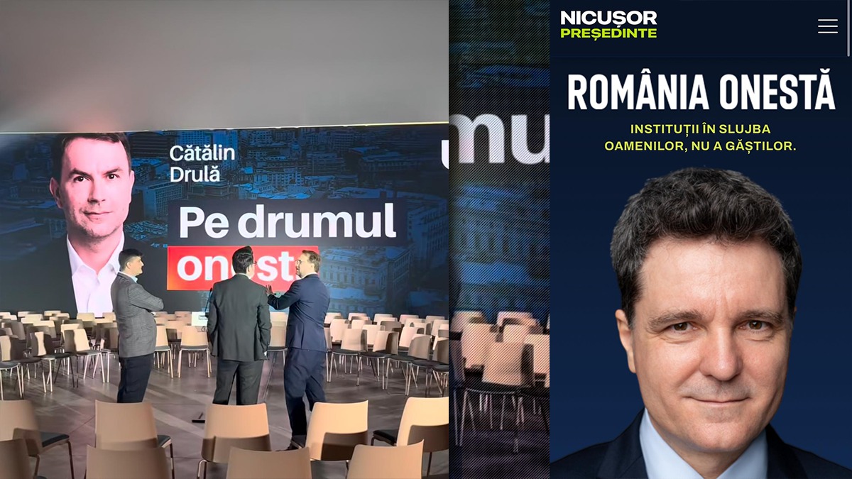 Cătălin Drulă i-a copiat până și sloganul de campanie al lui Nicușor Dan. A pus “onest” în centrul comunicării sale. Nicușor Dan a candidat cu “România Onestă”, Drulă se lansează cu “Pe Drumul Onest”