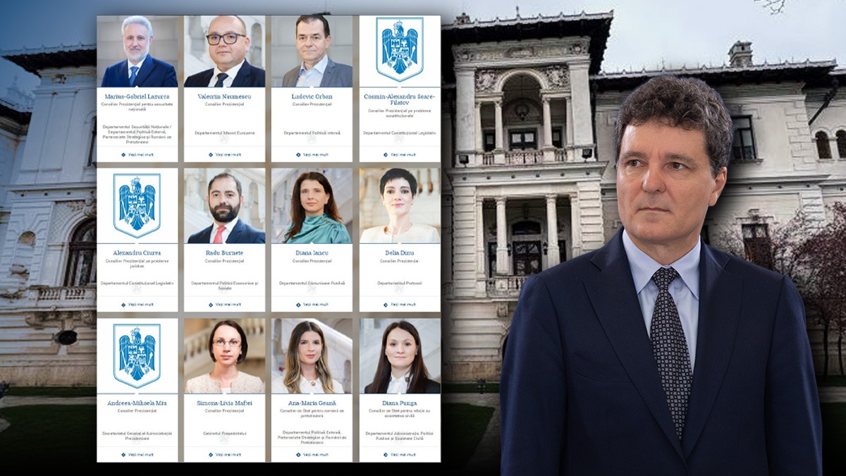 Nicușor Dan a impregnat „ritmul de melc” și Administrației Prezidențiale. La o lună de la numirea consilierilor, site-ul nu este actualizat: nume fără fotografii sau descrieri. În lipsa informațiilor de pe site-ul Președinției, Gândul prezintă fotografiile și experiența consilierilor „lipsă”