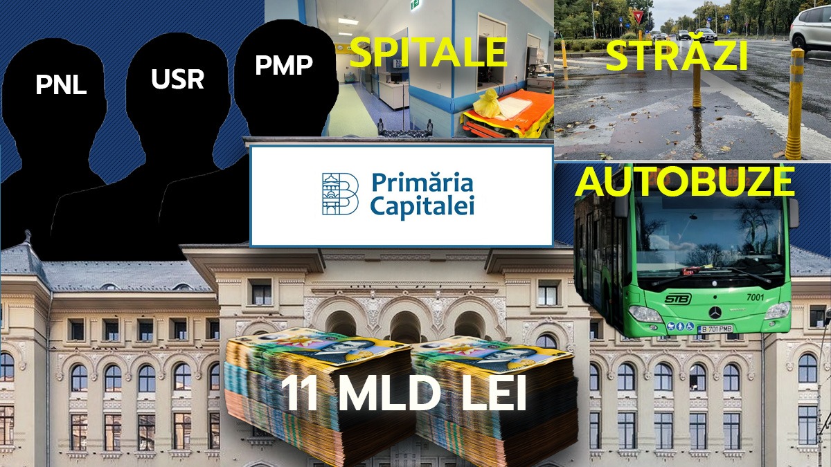 Alegerile nu sunt despre proiecte, ci despre bani. MULȚI bani. 11 miliarde de lei. Bucureștiul, împărțit “ca la Monopoly”, între PNL, USR și PMP. Oamenii lui Vlad Voiculescu administrează 19 spitale,PNL are Transporturile, prin „Mână Lungă”, un fost pedelist din „GAȘCA” lui Băsescu