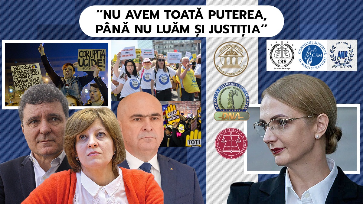 Începe asaltul asupra Justiției! Susținătorii lui Nicușor Dan și Ilie Bolojan pregătesc proteste împotriva magistraților. „Nu avem toată Puterea, până nu luăm și Justiția”, ideea USL din 2012 revine în 2025 – îmbrățișată chiar de cei care o contestau