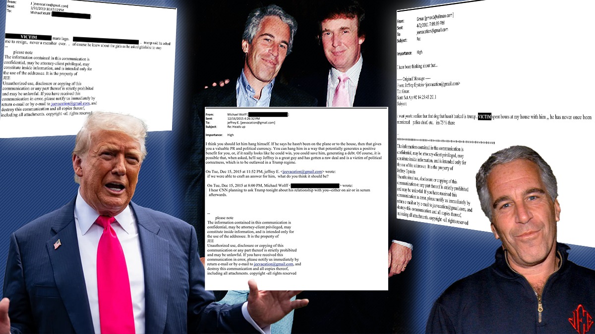 Democrații au publicat e-mailuri care arată legătura între Jeffrey Epstein și Donald Trump. Epstein: „Acel câine care nu latră este Trump”