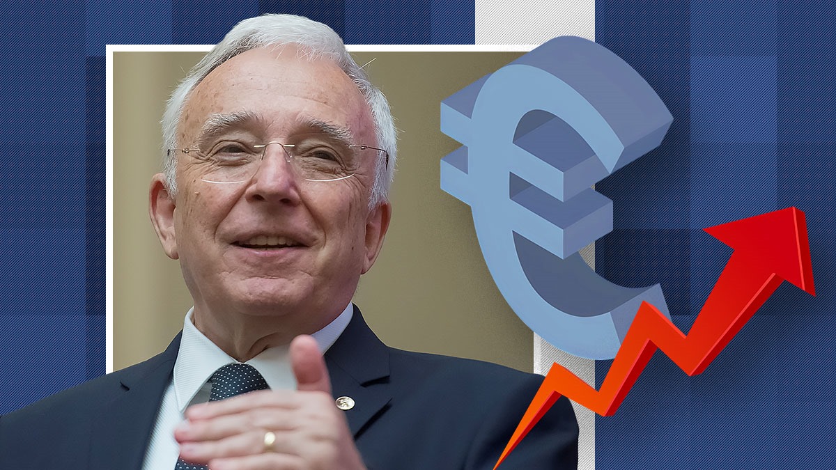 Mugur Isărescu a început să râdă, întrebat de cursul valutar și transmite că vremurile când euro era sub 5 lei nu se mai întorc