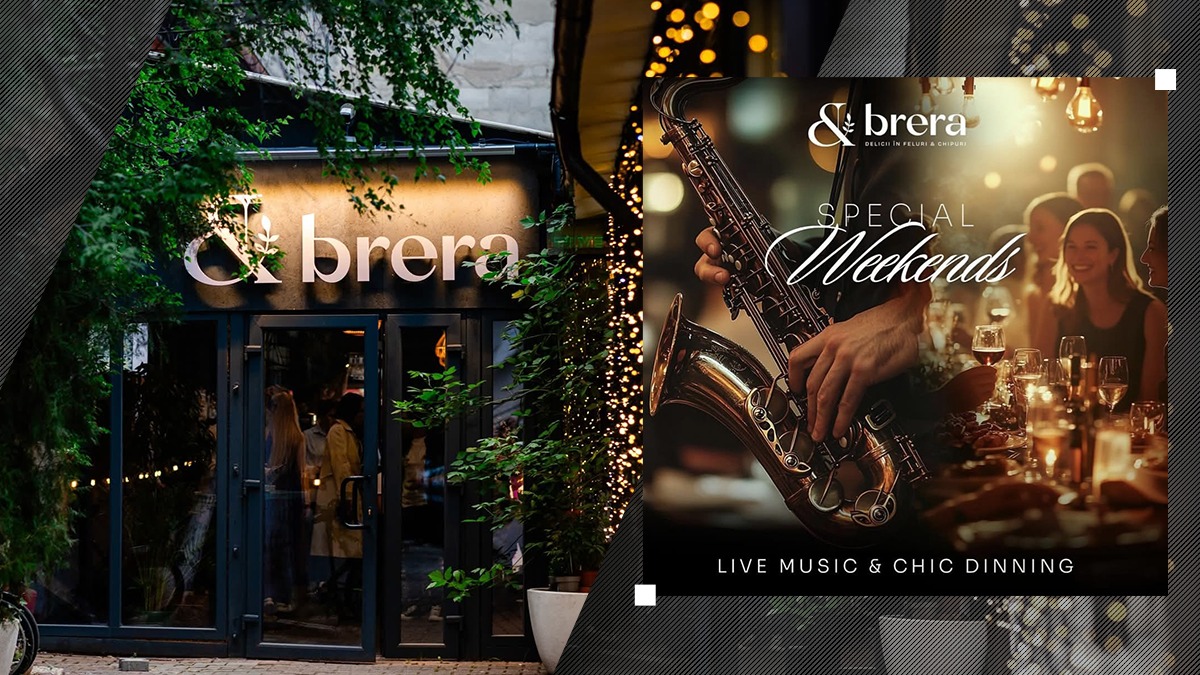 Brera – de la comandă a-la-carte business lunch, la chic dinning și petreceri corporate cu 100 de oameni în salonul Winter garden