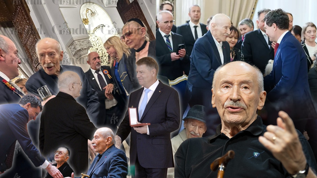 Marele actor Victor Rebengiuc a ales să coboare de pe scenă Nicușor Dan de mână