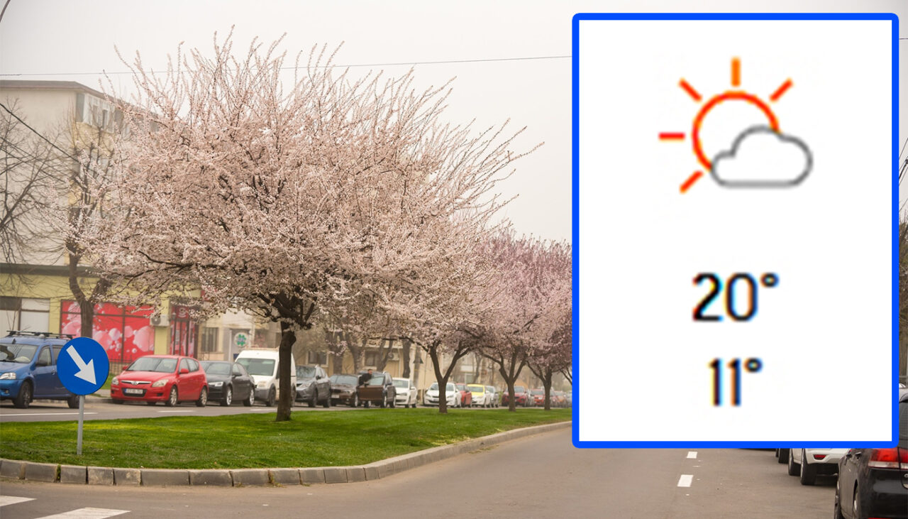 Cel mai călduros oraș din România la început de 2026. Vor fi 20 de grade Celsius în ianuarie