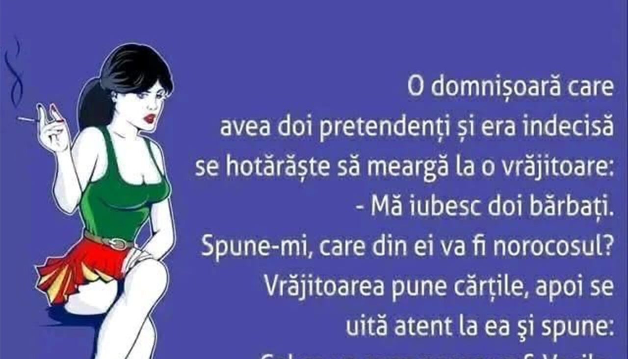 Bancul de sâmbătă | Domnișoara, vrăjitoarea și cei 2 pretendenți