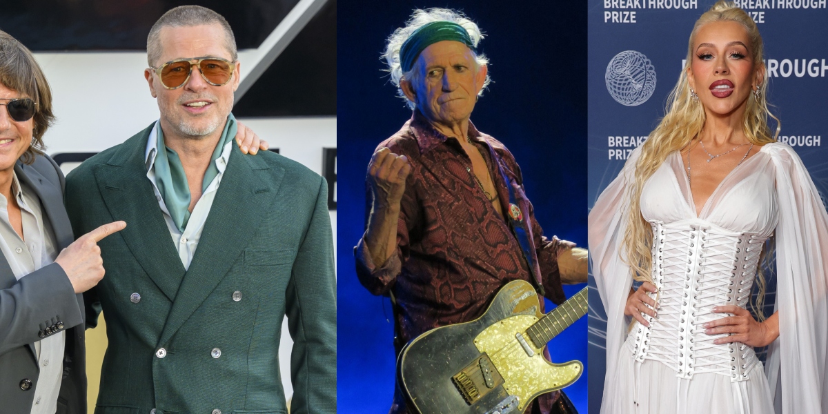 18 Decembrie, calendarul zilei: Brad Pitt împlinește 62 de ani, Keith Richards 82. Christina Aguilera face 45 de ani