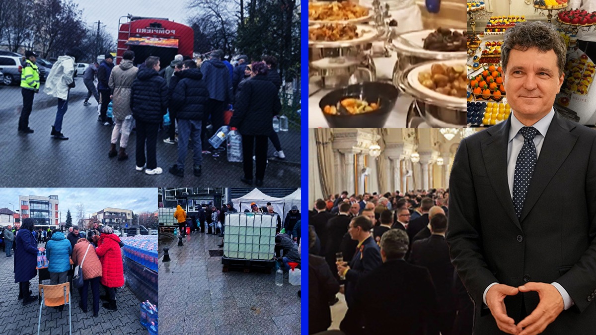 1 Decembrie 2025, ziua în care „România Onestă” a sfidat „România Reală.” În timp ce la Cotroceni a curs șampania, peste 100.000 de oameni din Prahova şi Dâmboviţa nu au apă potabilă. Sociolog: „Ne-a arătat exact această divizare a societății”