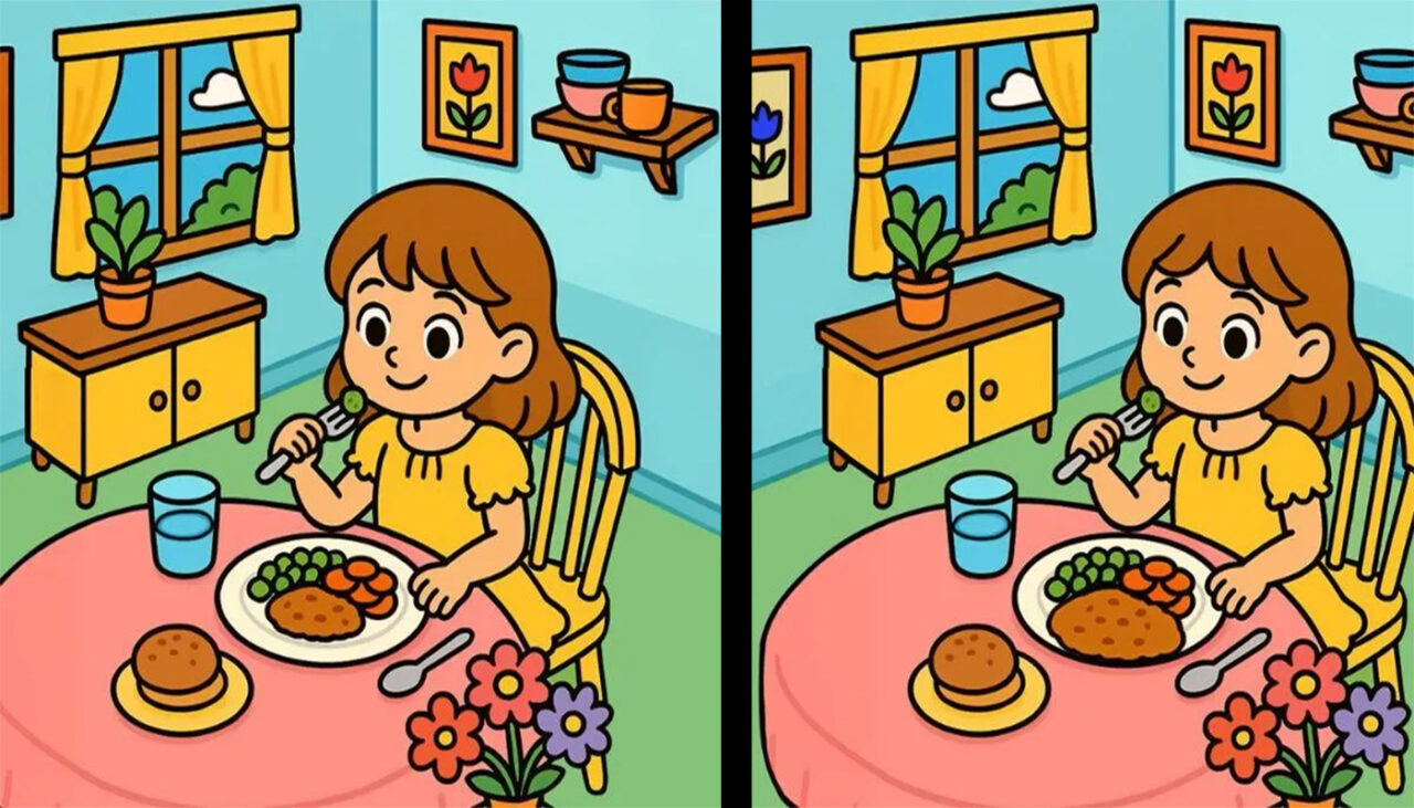 Test de logică | Aceste două imagini par identice, dar nu sunt. Identificați cele 3 diferențe