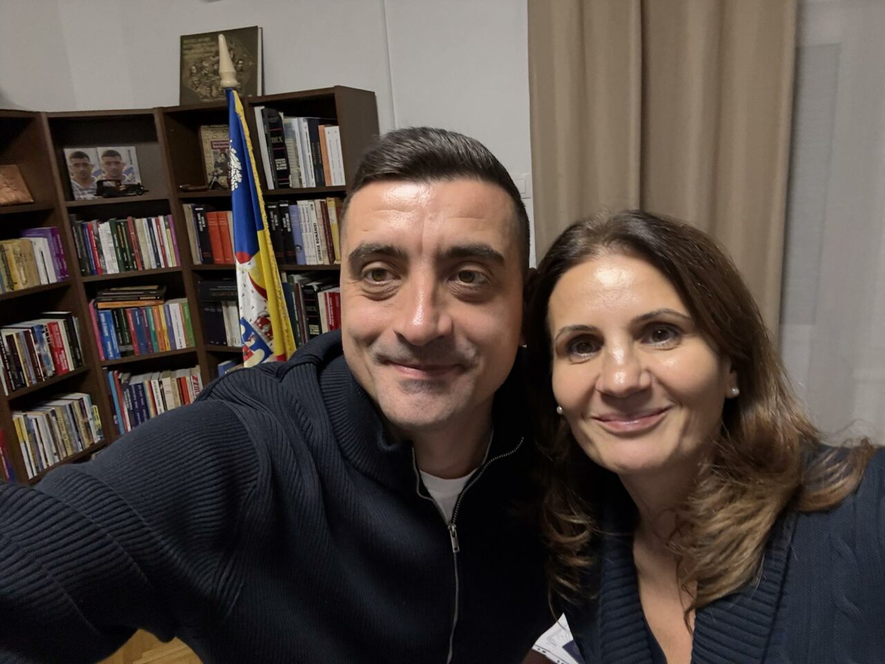 George Simion, mesaj pentru Anca Alexandrescu, după exit-poll-urile pentru Primăria Capitalei: „Mulțumesc pentru lupta grea și rezultatul bun”