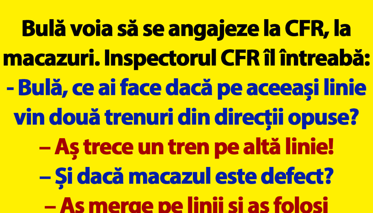BANC | Bulă voia să se angajeze la CFR