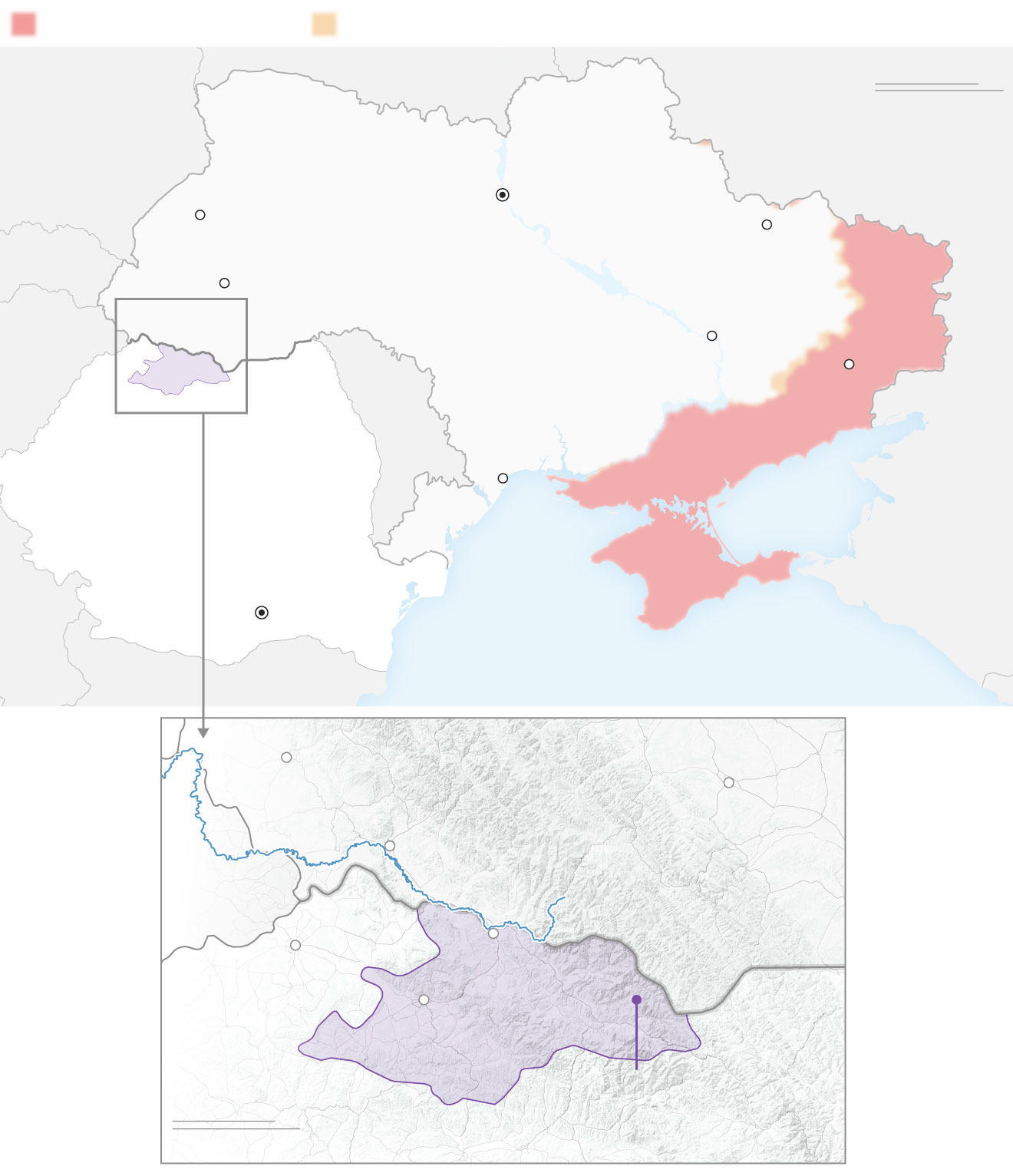 CNN a filmat din elicopter vârfurile înzăpezite ale Carpaților, rutele de fuga pentru bărbații ucraineni in Romania
