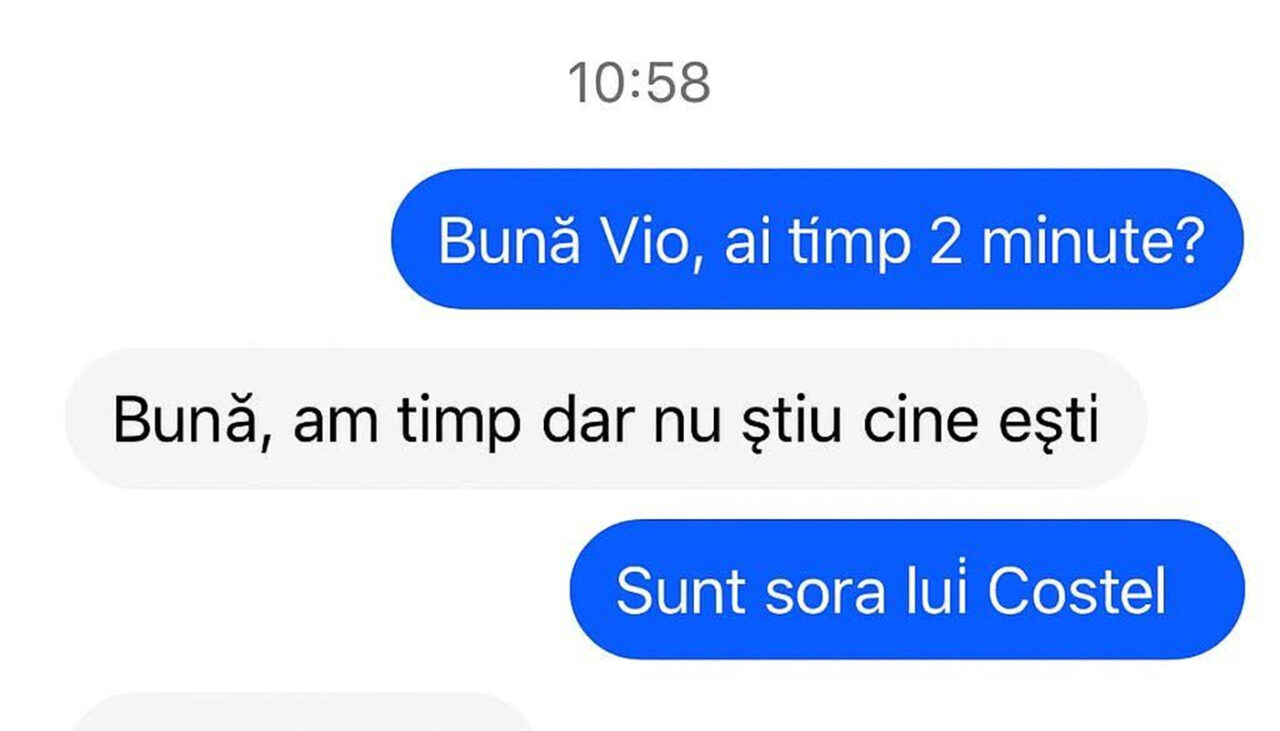 BANCUL ZILEI | „Bună, Vio! Ai timp 2 minute?”