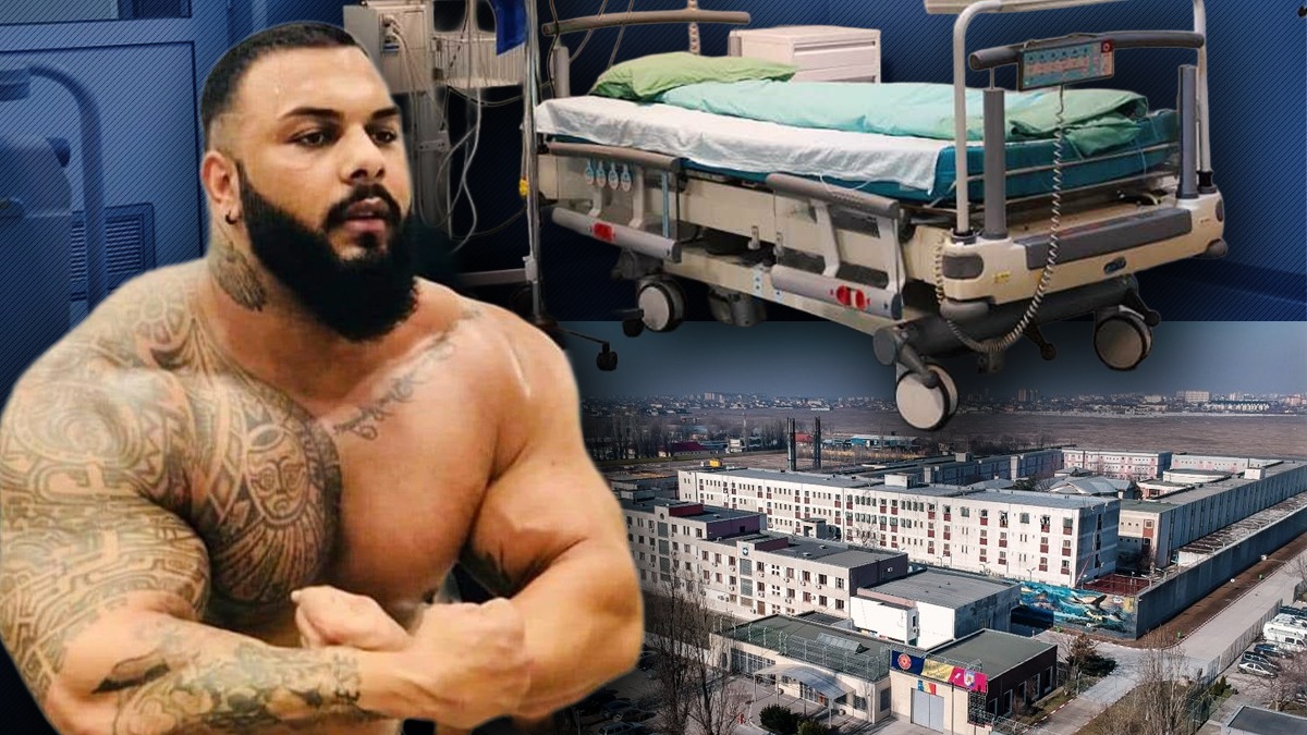 Unul dintre cei mai temuți lideri interlopi din București, internat de urgență într-un spital penitenciar