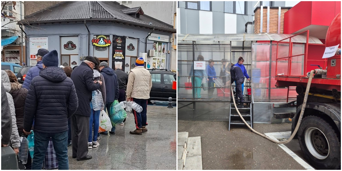 Ajutor de urgență pentru locuitorii din Prahova și Dâmbovița. Un nou transport de apă potabilă din rezervele de stat