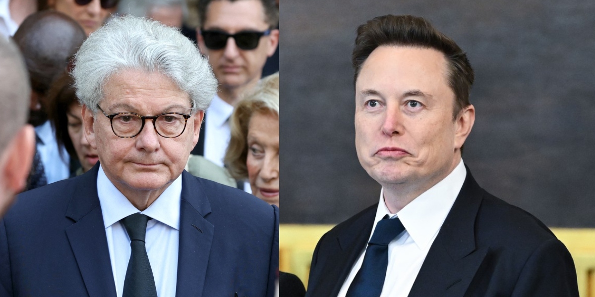Musk sărbătorește interdicția de a intra în SUA pentru cei cinci politicienii europeni și amintește că Breton a făcut comentarii despre implicarea UE în anularea alegerilor din România