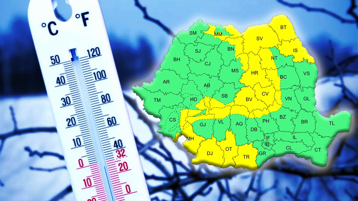 Vremea de Revelion. Prognoza meteo pentru ultima zi a anului, în exclusivitate pentru Gândul.”Temperaturile vor fi negative în toată țara”