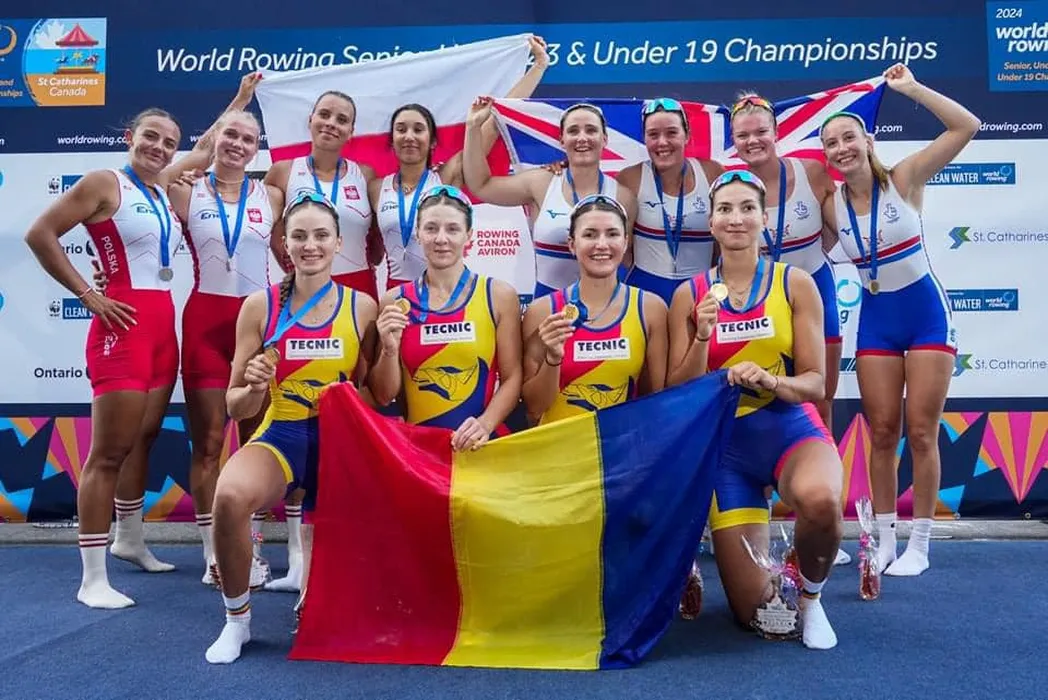 Echipajul României de canotaj la barca 4 rame feminin, „argint” la Campionatele Mondiale din China, premiat la Gala Mari Sportivi ProSport 2025!