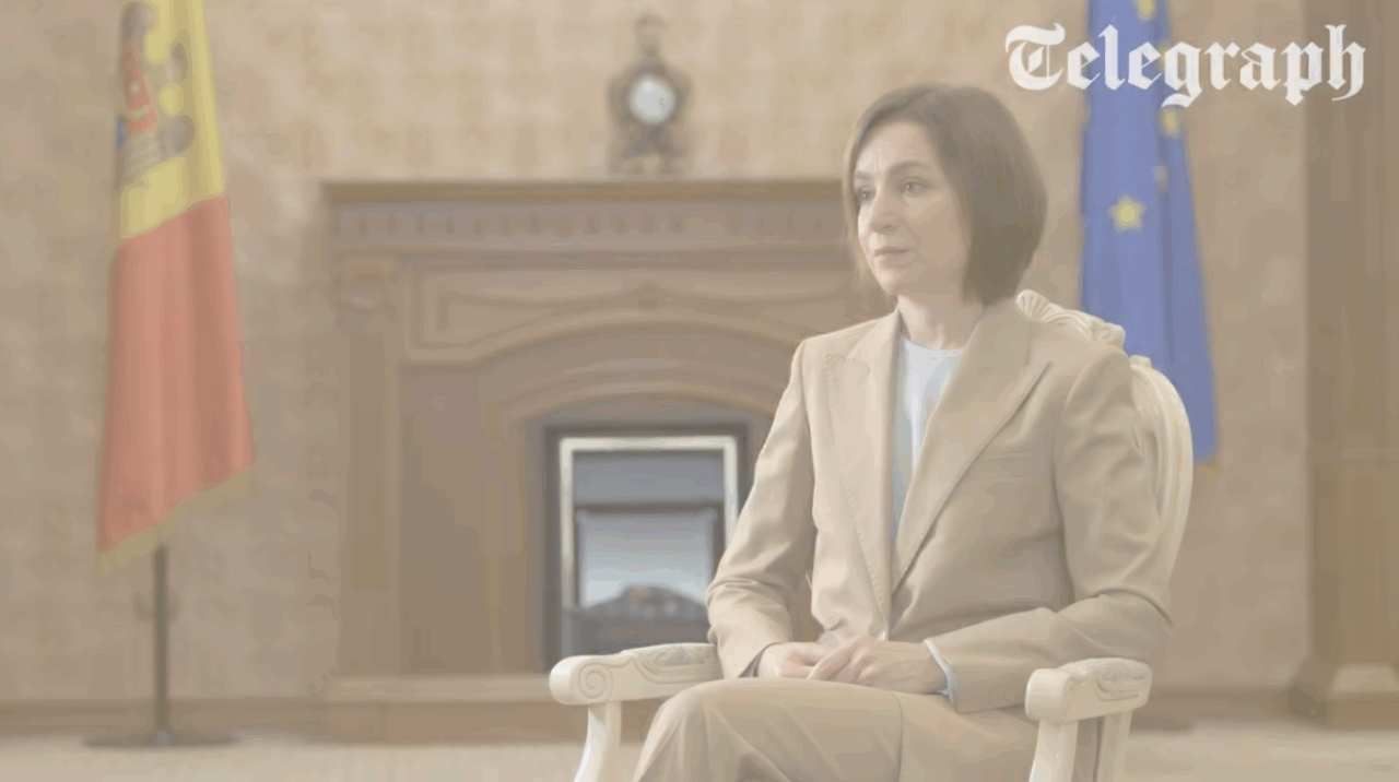 Maia Sandu a fost desemnată „Liderul Mondial al Anului” de publicația britanică The Telegraph pentru apărarea democrației și rezistența în fața Rusiei