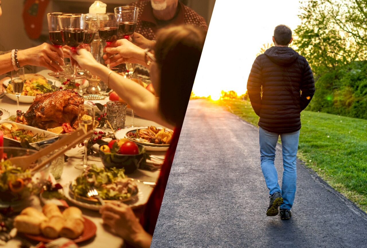 Câți pași trebuie să faci zilnic, pentru a arde caloriile din mâncărurile și băuturile de Crăciun, potrivit unui studiu