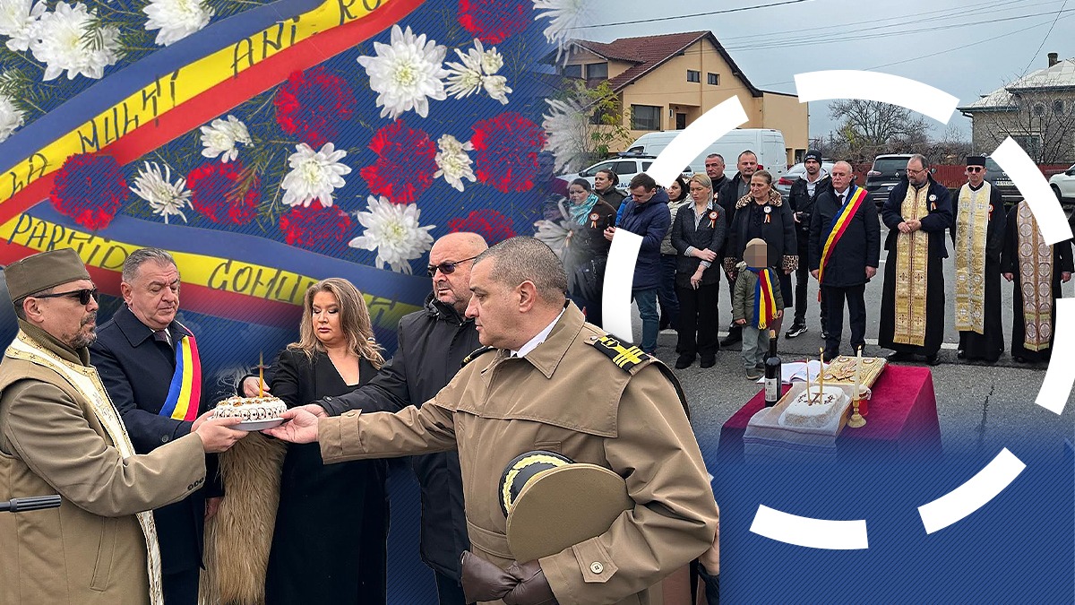 Moment scandalos la Slatina. Ziua Naţională a fost sărbătorită cu coroane pe care scrie: „La mulţi ani, România!”. În Argeş, Ziua Naţională s-a sărbătorit cu colivă