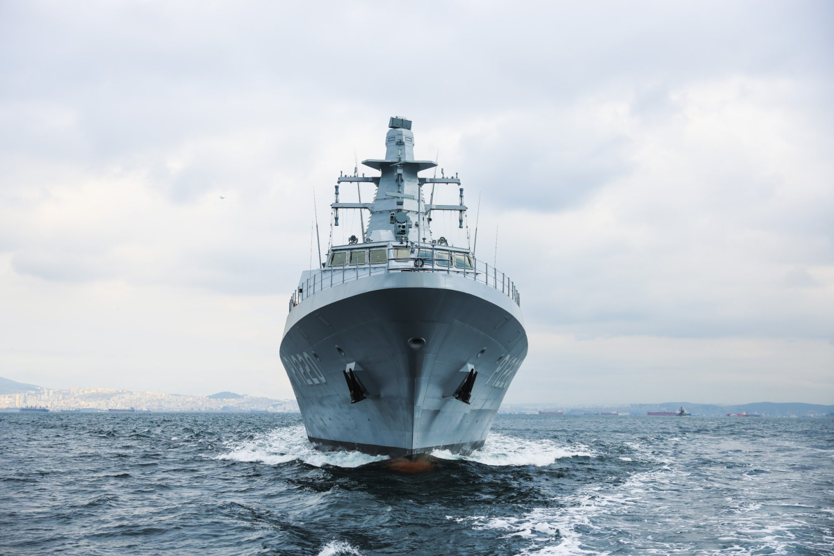 Statul român a cumpărat o corvetă HISAR de 223 milioane de euro. Contractul a fost semnat la Ministerul Apărării Naţionale