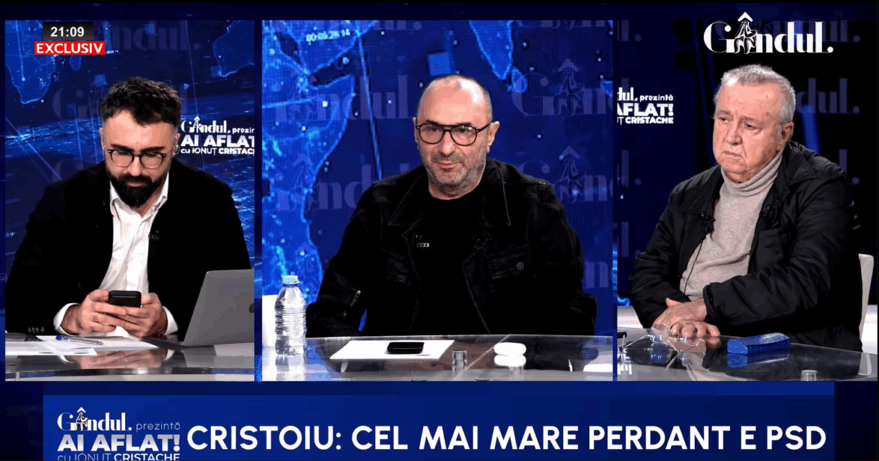 Marius Tucă spune că marele câștigător al alegerilor pentru Primăria Capitalei este Ilie Bolojan