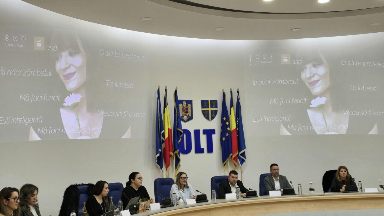 (P)CJ Olt a organizat un eveniment dedicat prevenirii traficului de persoane şi combaterii violenţei domestice