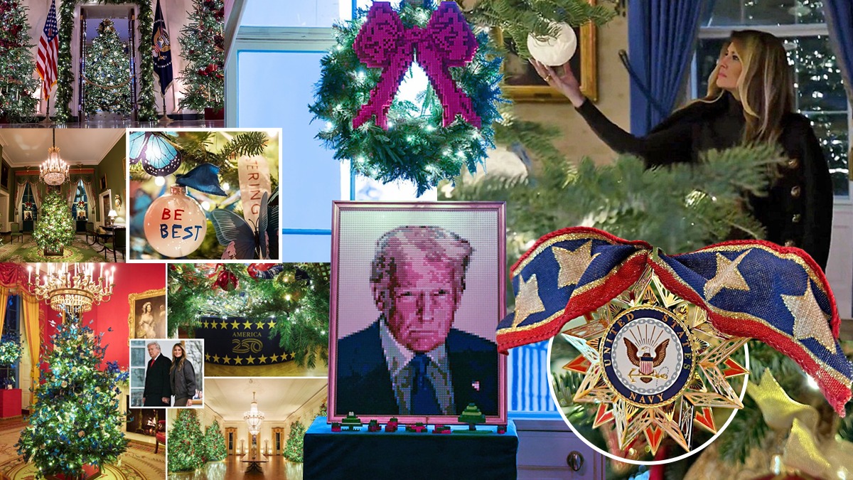 Melania Trump arată decorurile spectaculoase ale Casei Albe de Sărbători. „Acasă este acolo unde este inima ta”