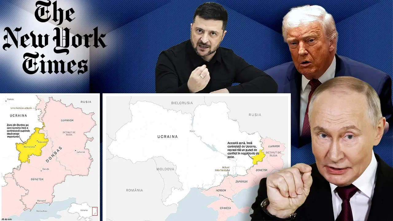 NYTimes: Iată ce conține Planul de pace negociat în 20 de puncte pentru Ucraina
