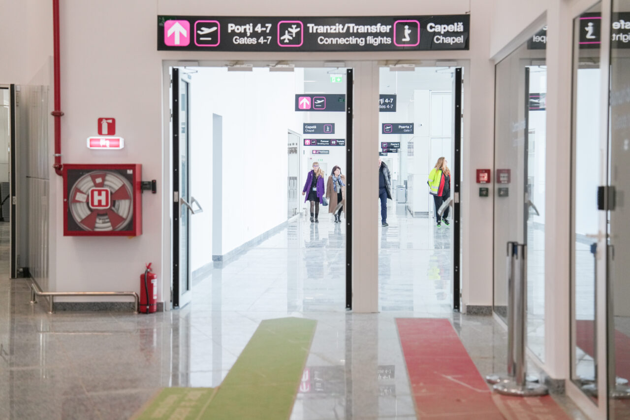 (P) Noul Terminal al Aeroportului Internațional Craiova devine complet operational