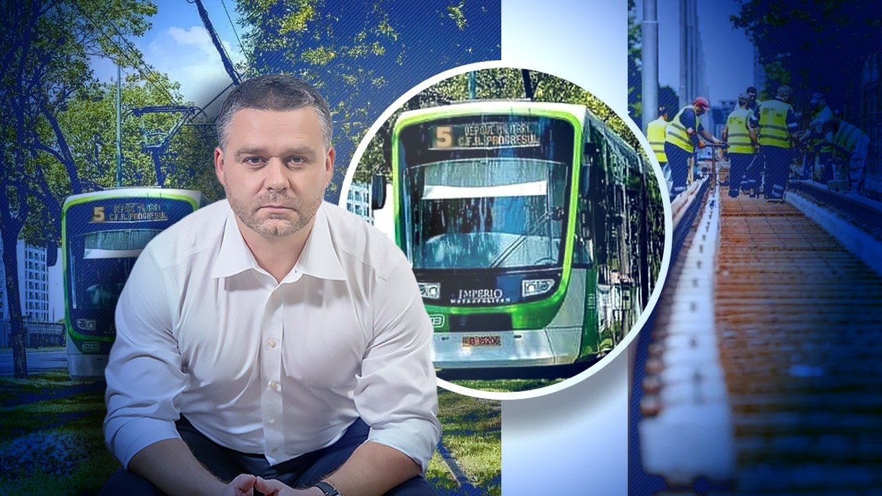 Se mai deschide anul acesta Linia 5 de tramvai? „Tot s-au făcut teste, dar nu-i dau drumul. Ori sunt probleme, ori îl așteaptă pe Ciprian Ciucu”