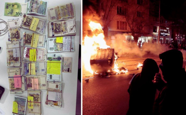 Criză politică în Bulgaria: 71 de persoane reținute, sume mari de bani au fost găsite la agitatori. Guvernul retrage bugetul, coaliția se întrunește