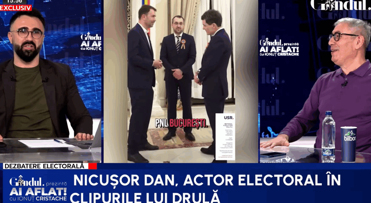 Doru Bușcu despre clipul electoral nemarcat cu Nicușor Dan. „Are și el trei corpuri, trebuie să le împace într-un fel”