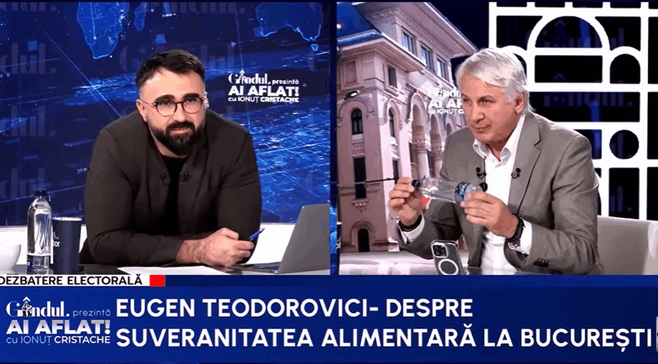 Suveranitatea hranei ne poate scăpa de otrava străină de la raft. Eugen Teodorovici despre mall-urile agroalimentare