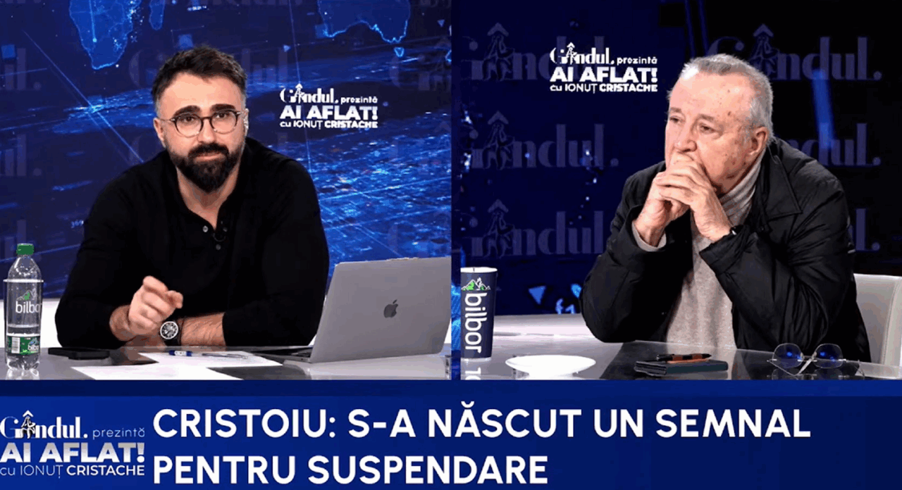 Cristoiu demolează protestatarii Recorder: Nicușor Dan a zis că au ieșit pentru ca o clică să păstreze puterea