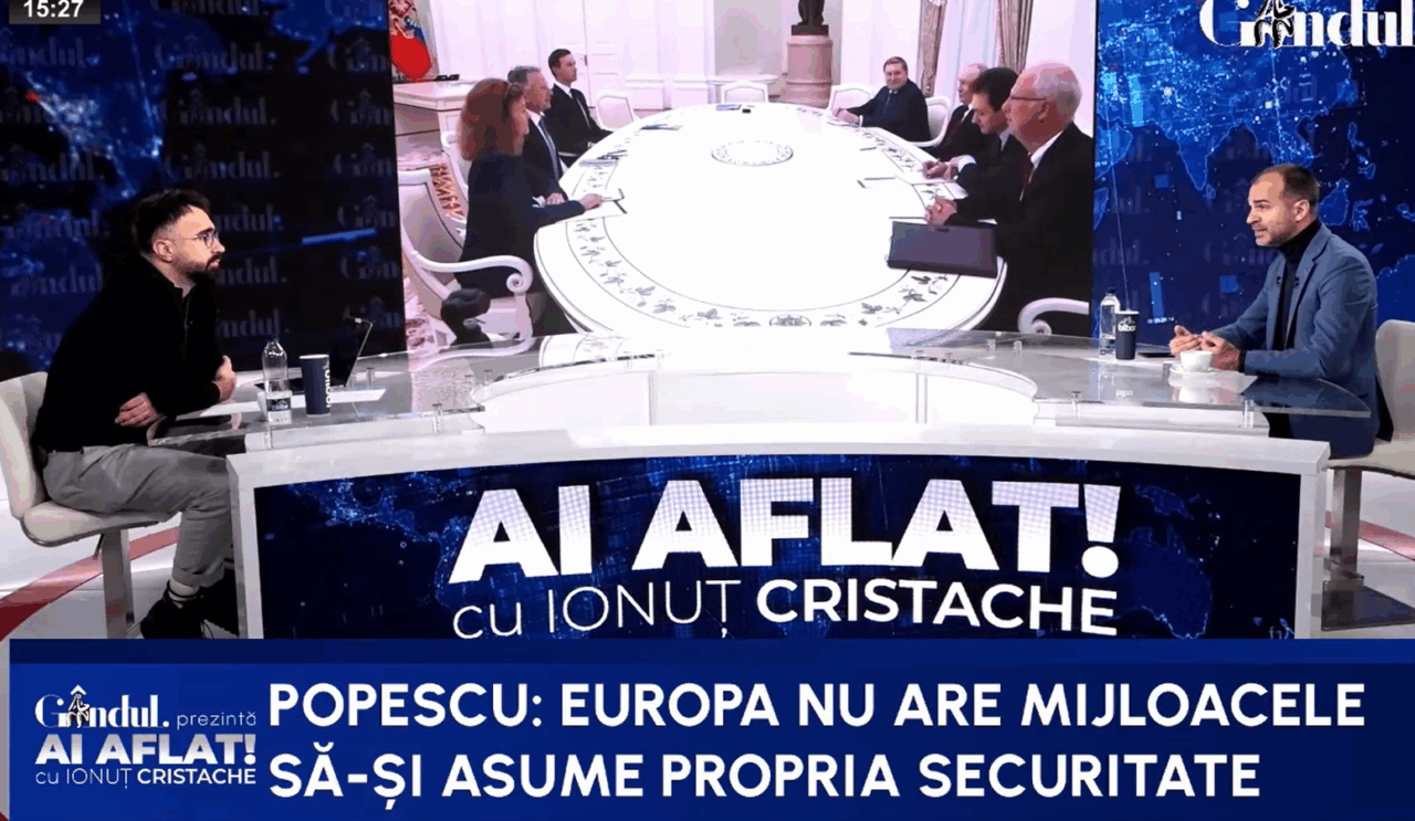 Ștefan Popescu despre declinul UE: Trump încearcă să salveze ce se mai poate salva din Europa