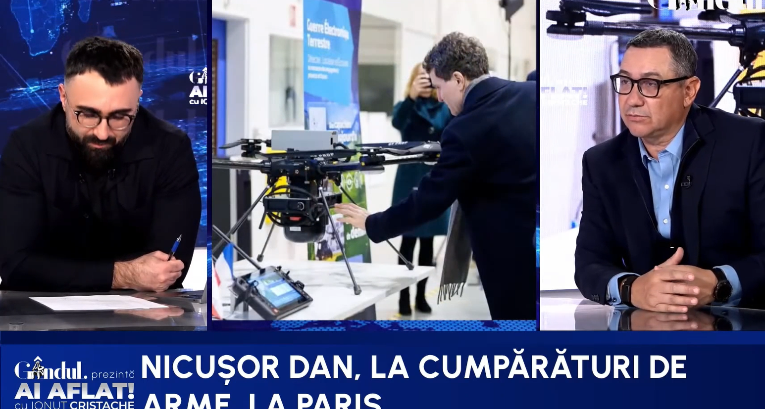 Ponta despre achizițiile de armament ale lui Nicușor Dan