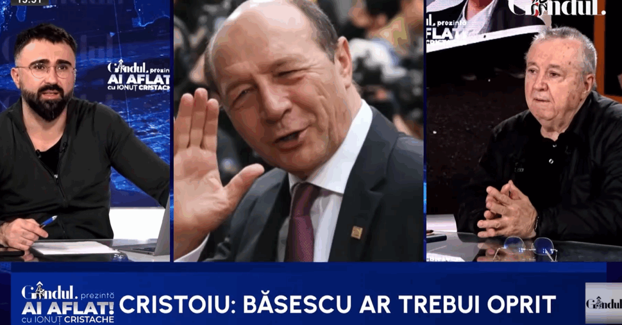 Cristoiu dă de pământ cu Băsescu: Beneficiarul prescripției, fiica sa și consiliera de taină, atacă prescripția! Asta e culmea