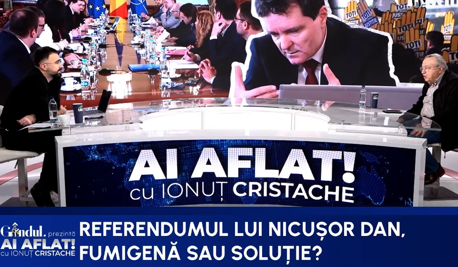 Discuții Cotroceni: Nicușor Dan și magistrații
