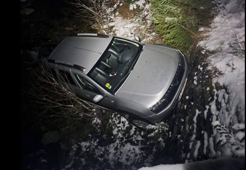 O mașină cu șase persoane a căzut de pe un pod, în Argeș. Care este starea victimelor