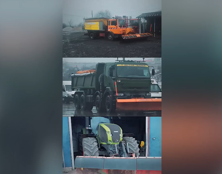 (P) Cod galben de ninsori și polei. CJ Olt, intervenții pe drumurile județene