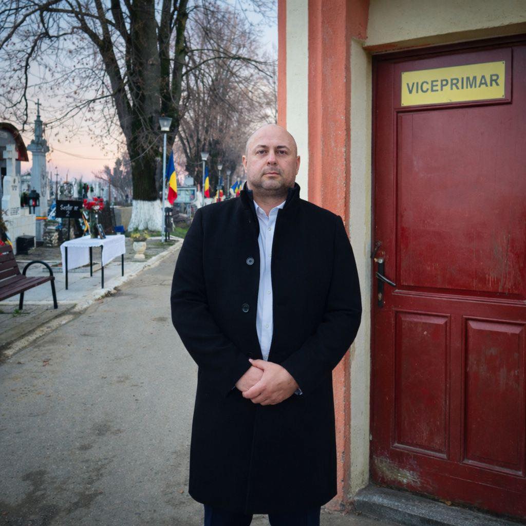 Primarul liberal din Drăgăşani l-a trimis pe viceprimarul de la AUR să ţină audienţe în Cimitirul Eternitatea