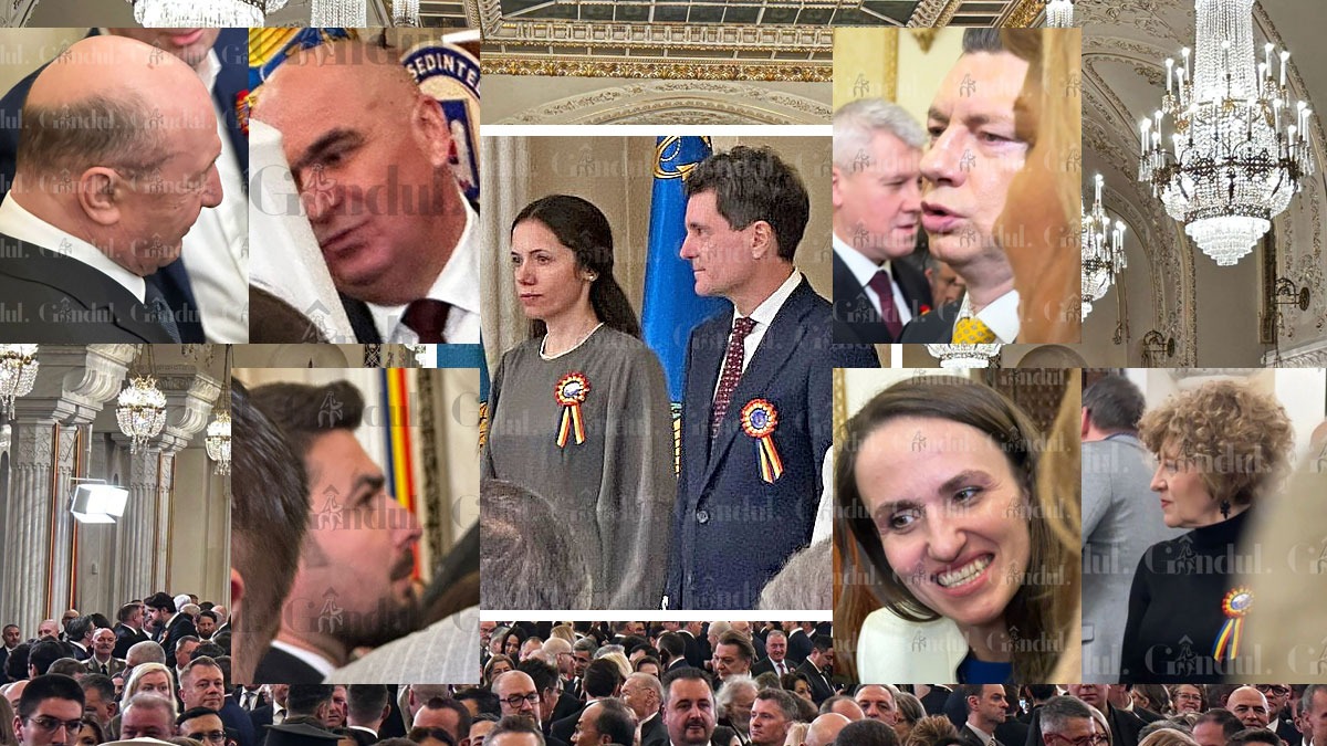 Gândul publică imagini exclusive de la Recepția de Ziua Națională.